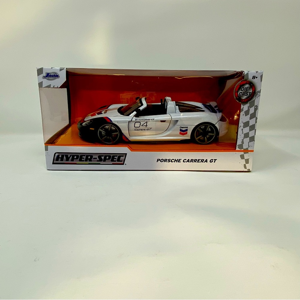 Porsche Carrera GT 1:24 Scale Diecast Hyper Car‎ by Jada NEW